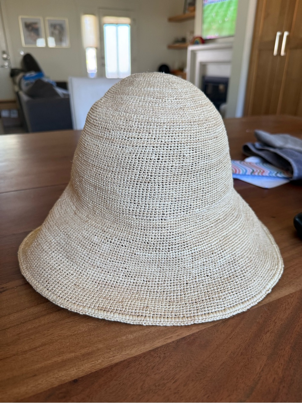 Janessa Leone Teagan Raffia Sun Hat - Picture 4 of 4